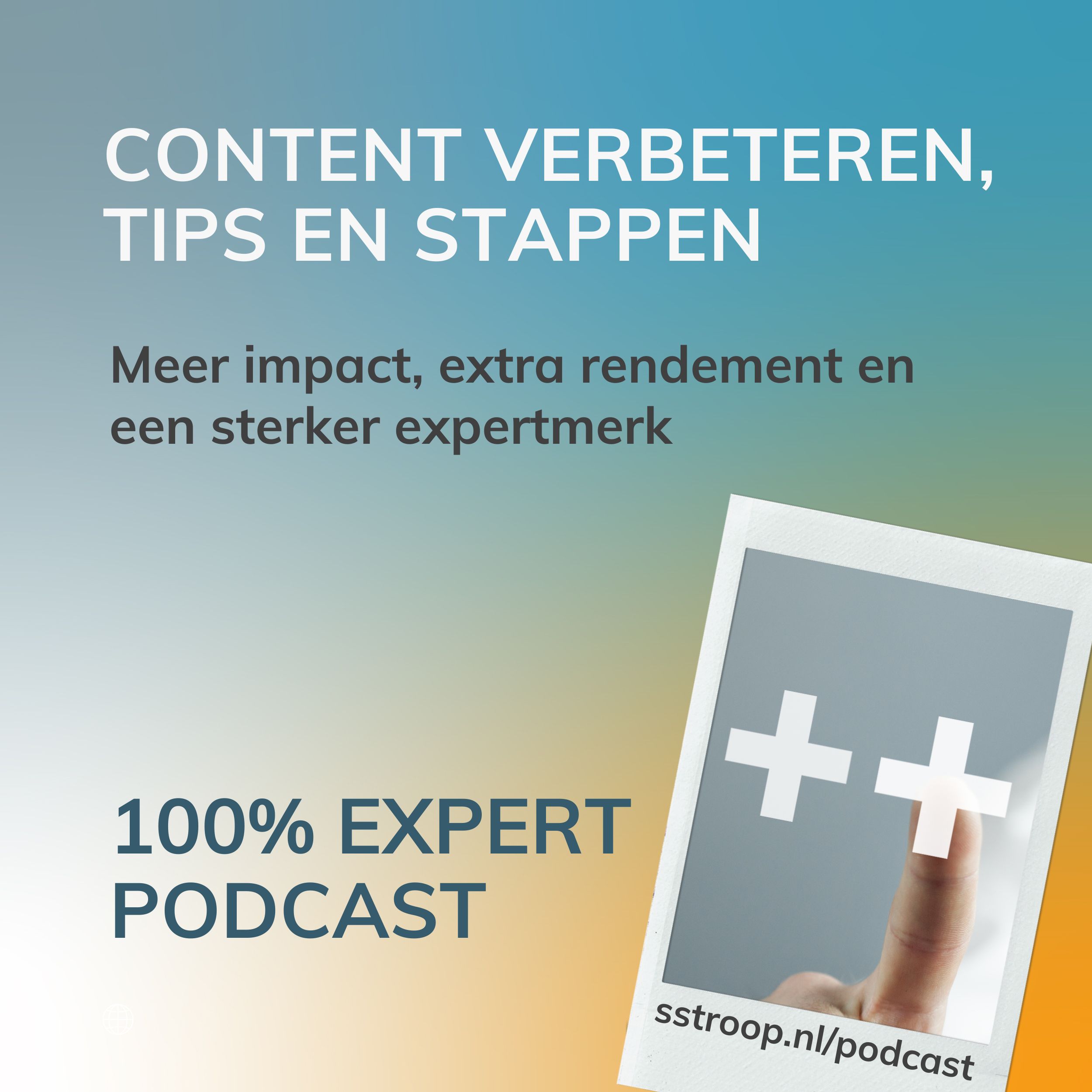 Content verbeteren voor extra resultaat en impact