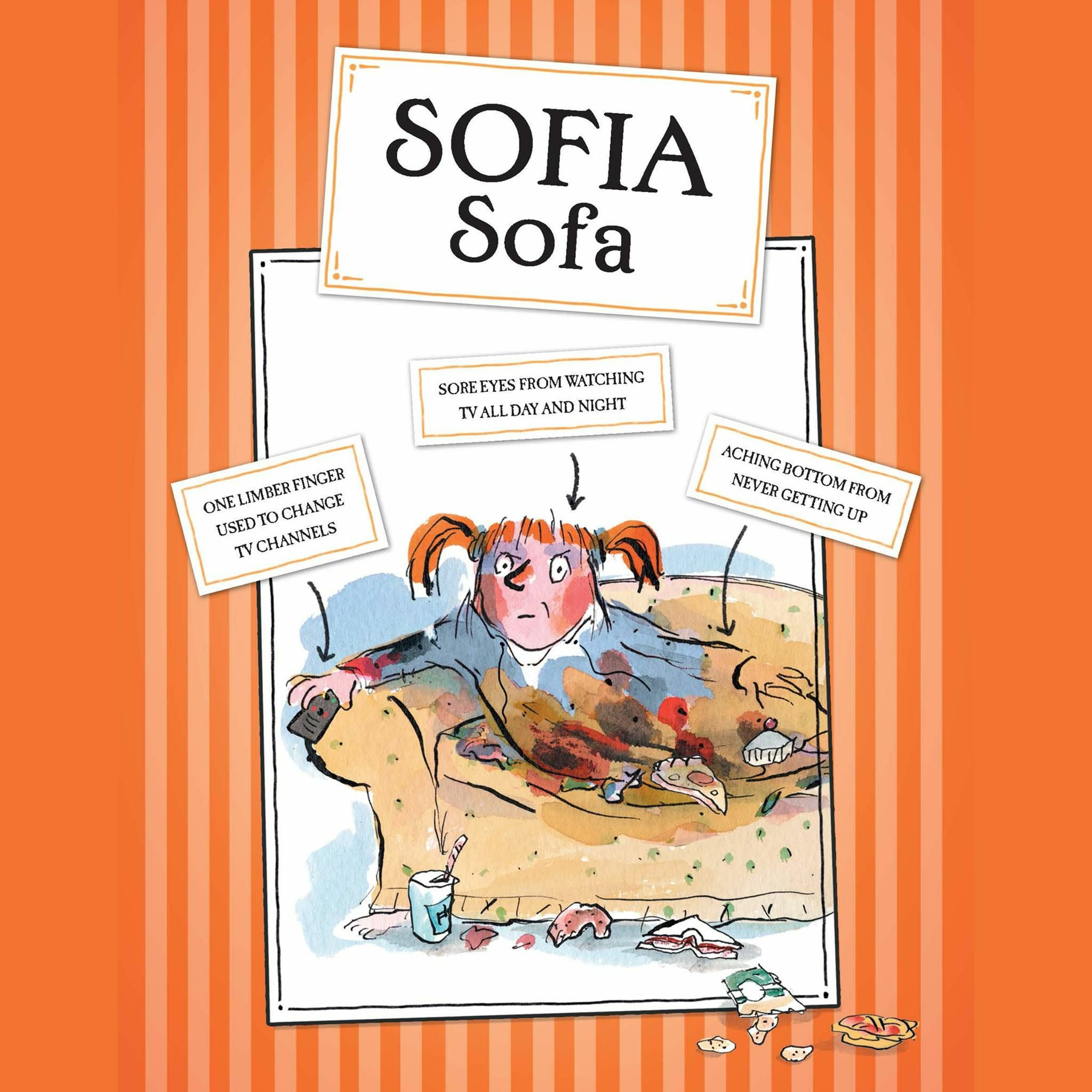 ⁣SOFIA Sofa from The World's Worst Children by David Walliams