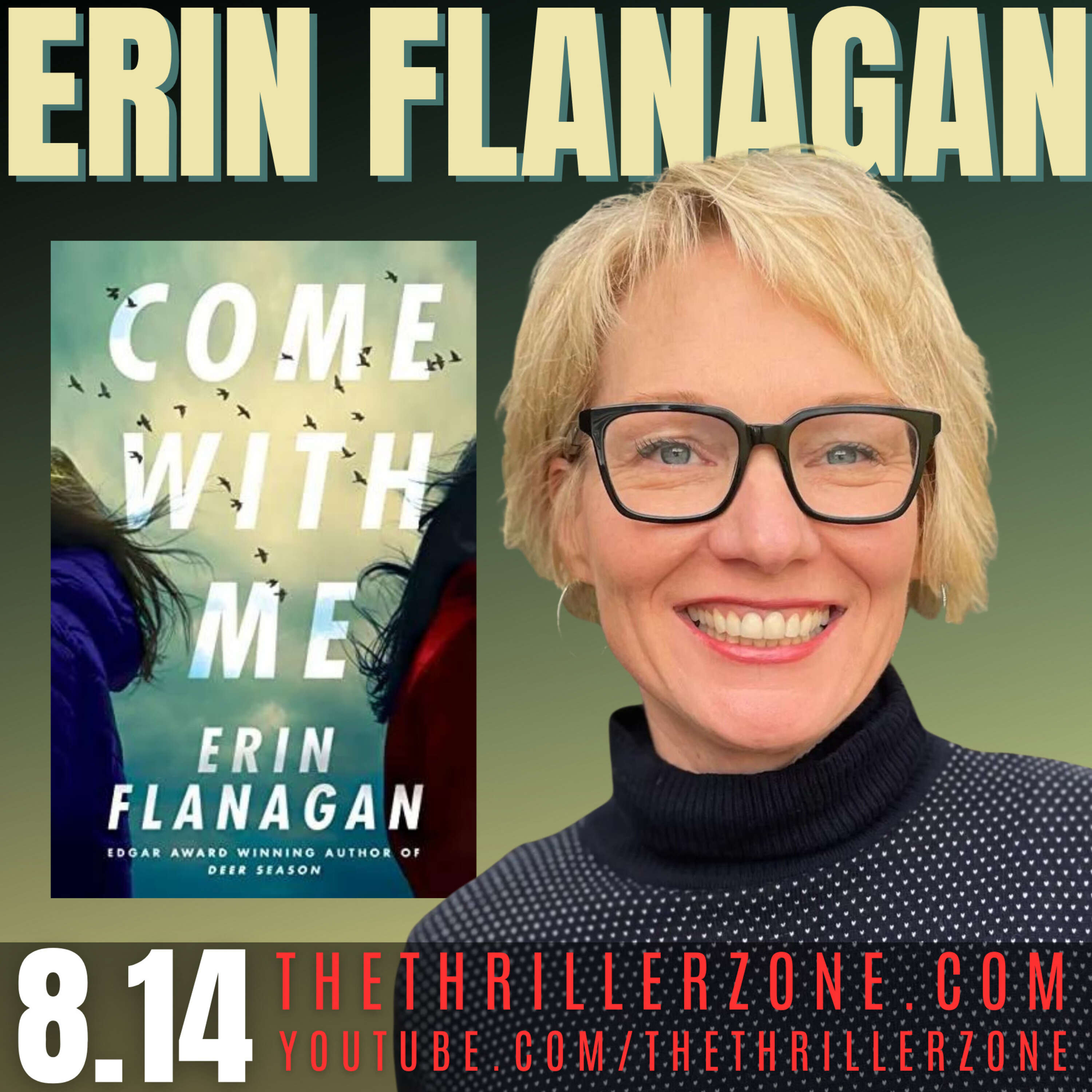 Erin Flanagan, author of Come With Me