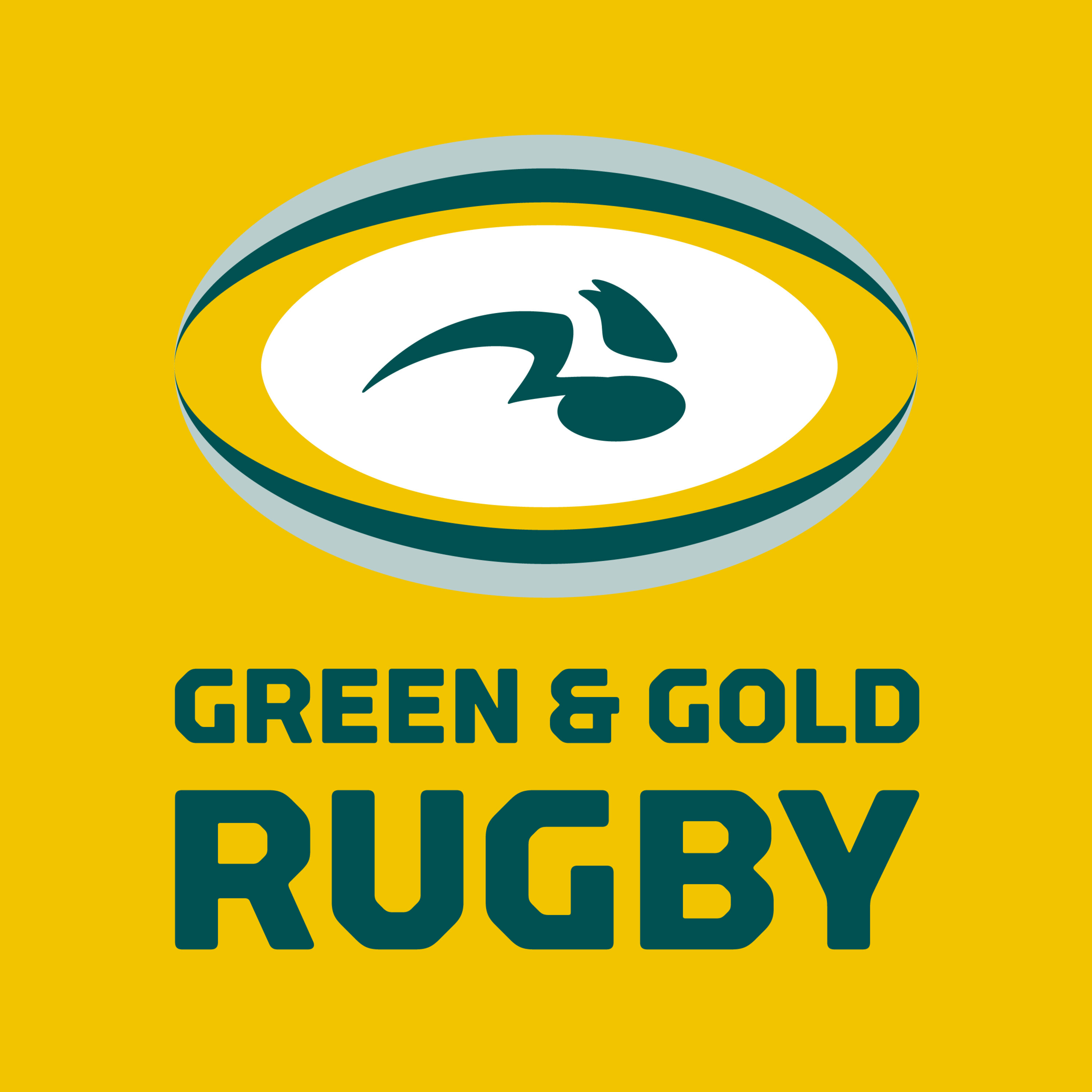 Green And Gold Rugby 