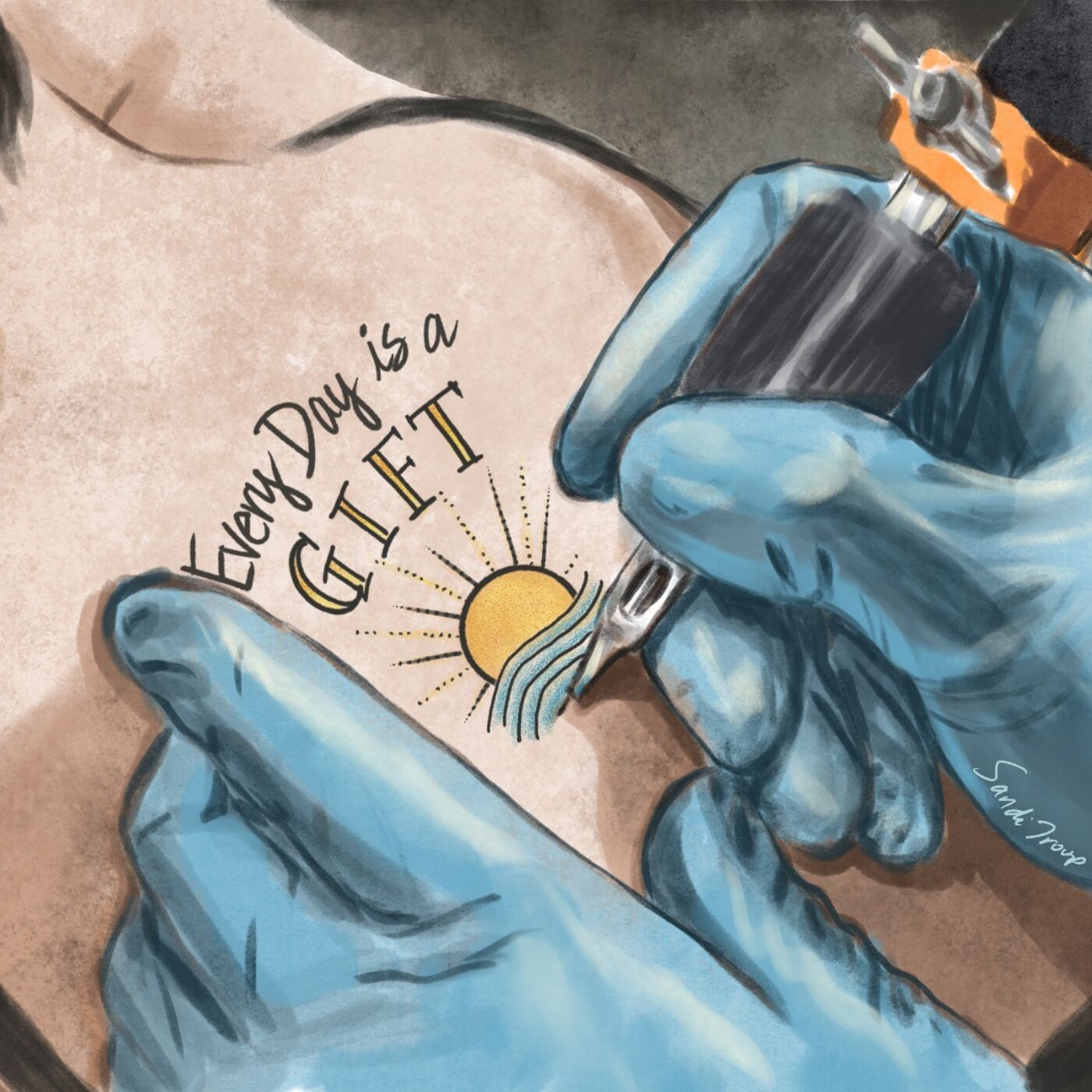 How to Have a Tattoo Preserved After Death