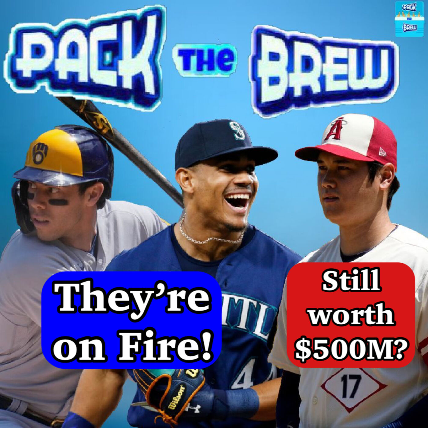 ⁣Pack the Brew: Shohei and Trout Injured, Mariners/Brewers ON FIRE