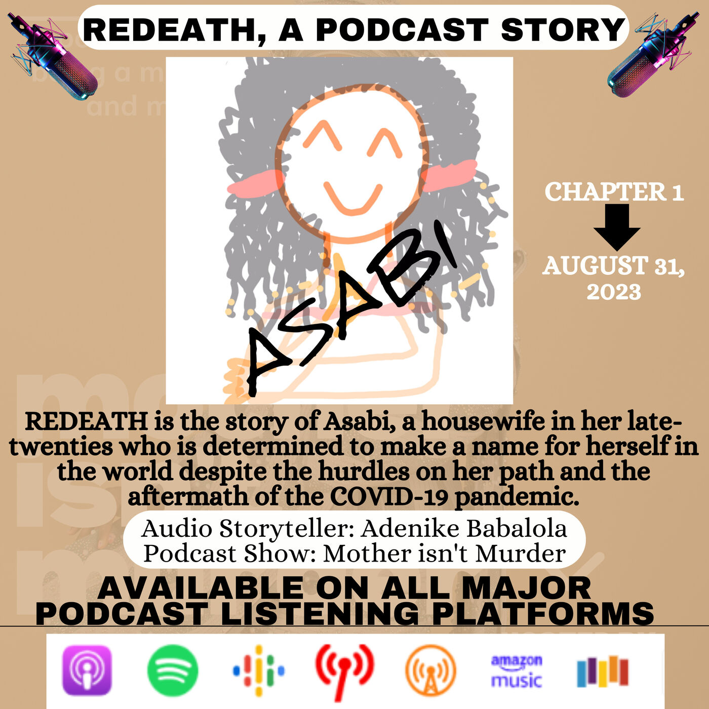 Redeath, a Podcast Story | Chapter 1 | African Audio Drama | Mother isn’t Murder | August 31, 2023