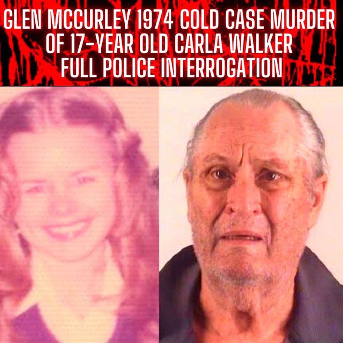 ⁣Glen McCurley 1974 Cold-Case Murder of 17-Year Old Carla Walker Full Police Interrogation