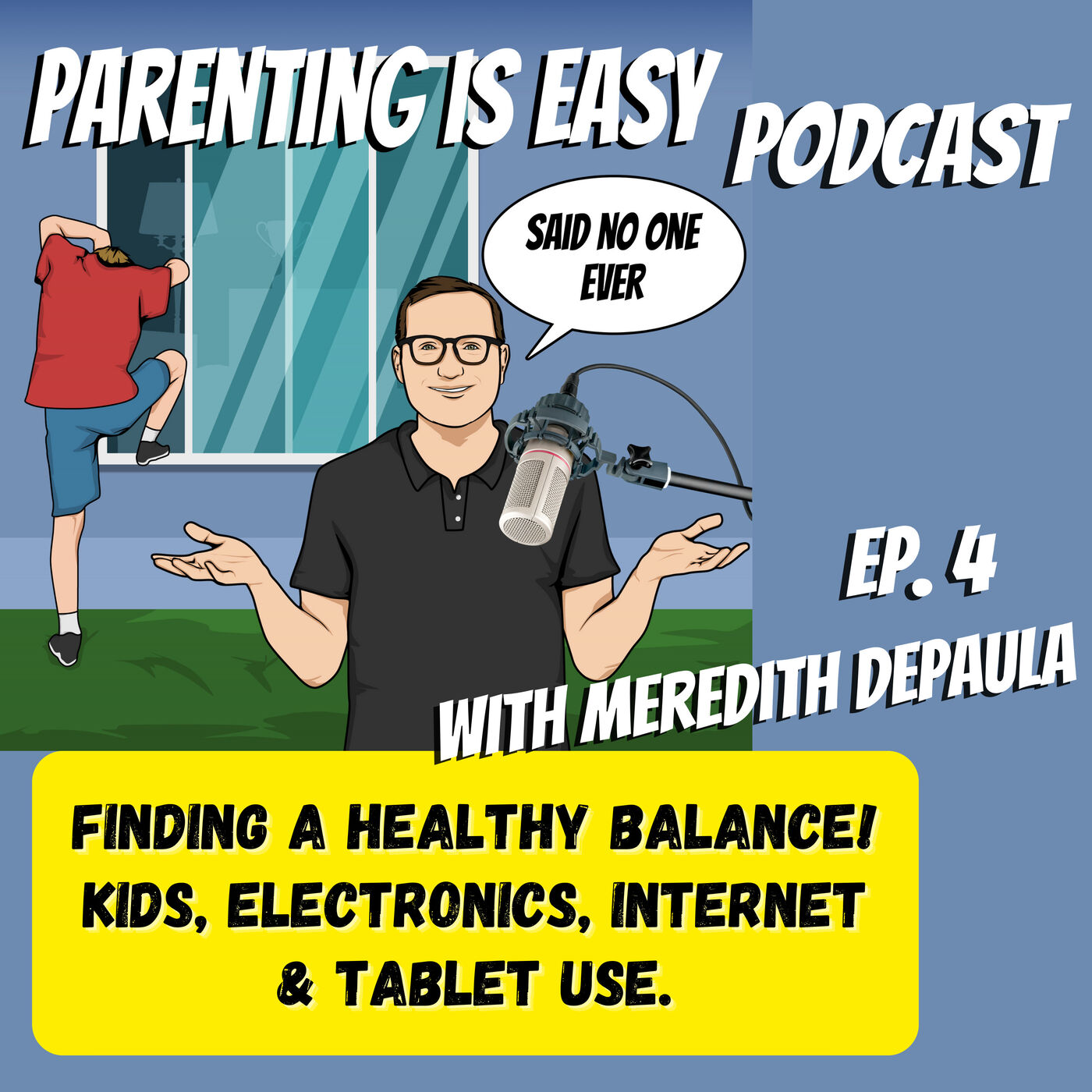 ⁣Ep. 4 Finding a healthy balance. An experts perspective on the daily conflicts of electronic/internet/tablet use.