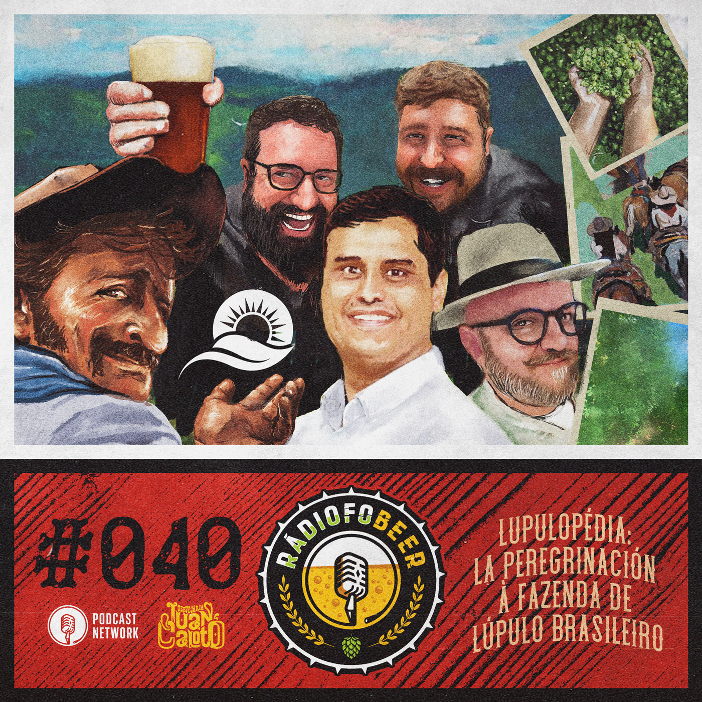 RádiofoBeer #040 - Lupulopédia: La Peregrinación à fazenda de lúpulo brasileiro