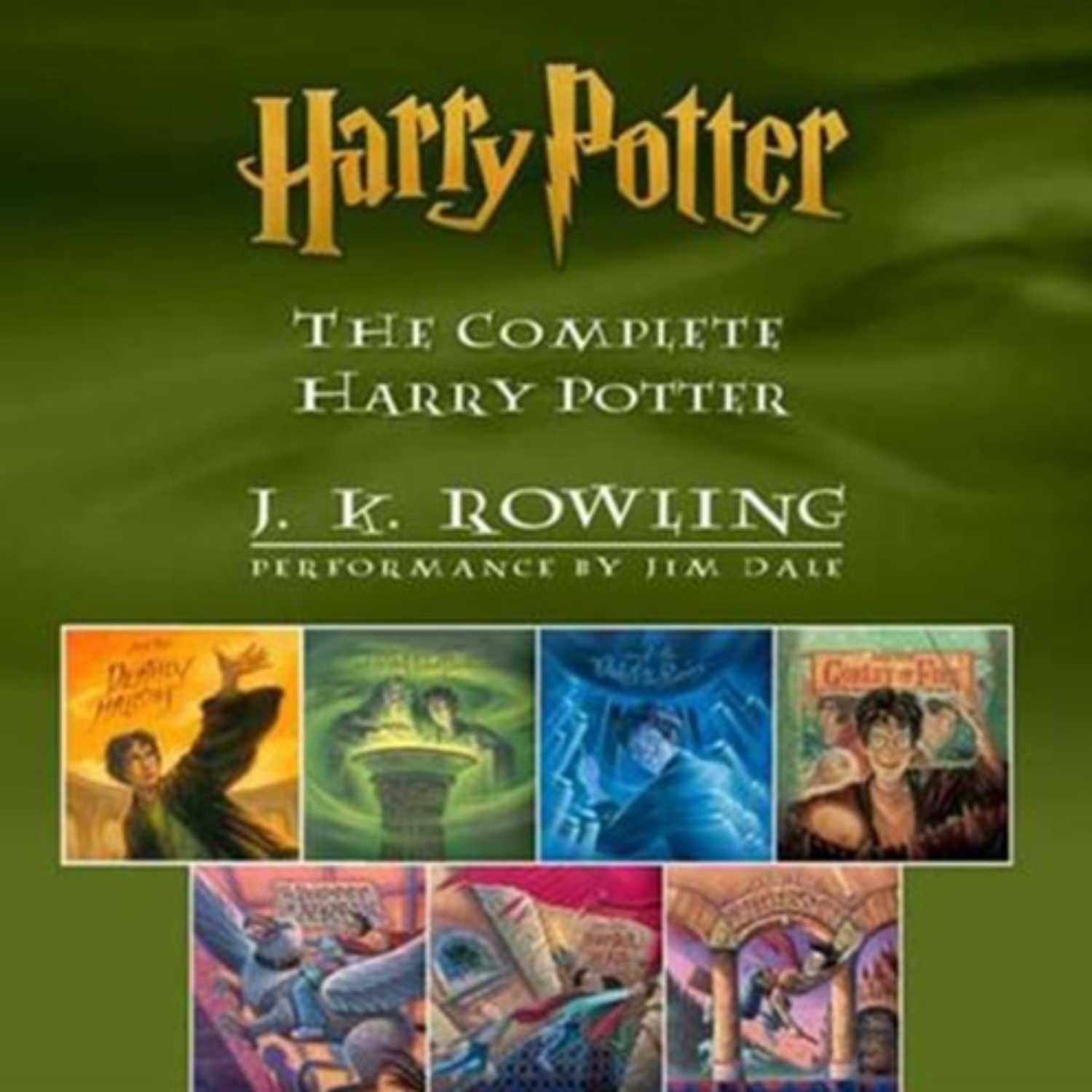 Harry Potter Audio Books 1-7; Read by Jim Dale (Full Audiobook) 