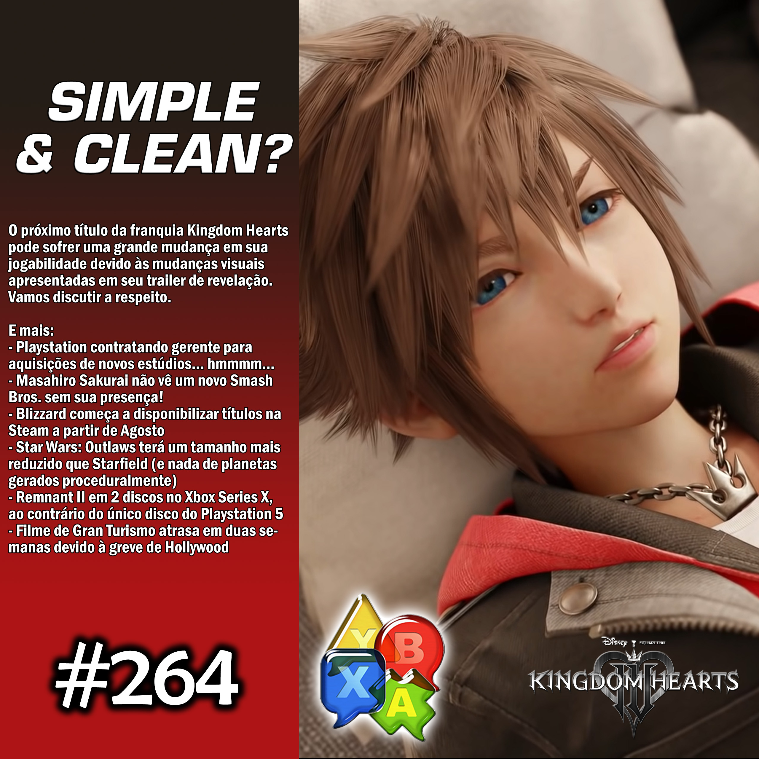 Jogando Papo nº 264 – Mudanças em Kingdom Hearts