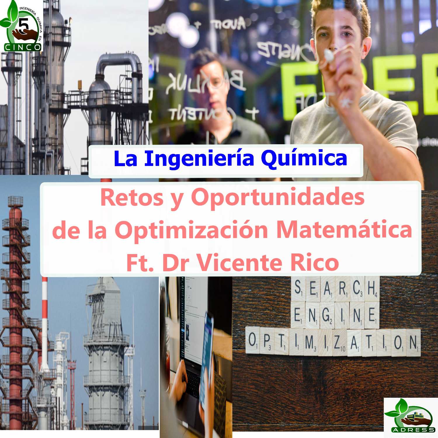 ⁣Ingeniería y Optimización: Retos y Oportunidades de la Optimización Matemática ft. Dr. Vicente Rico.