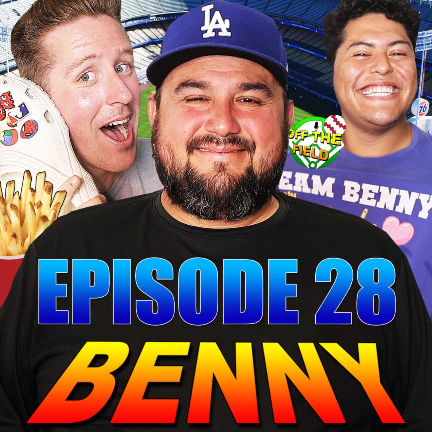 Benny Finally Joins Us To Talk About Meeting Bobby, Lumpy & Baseball and Fries!