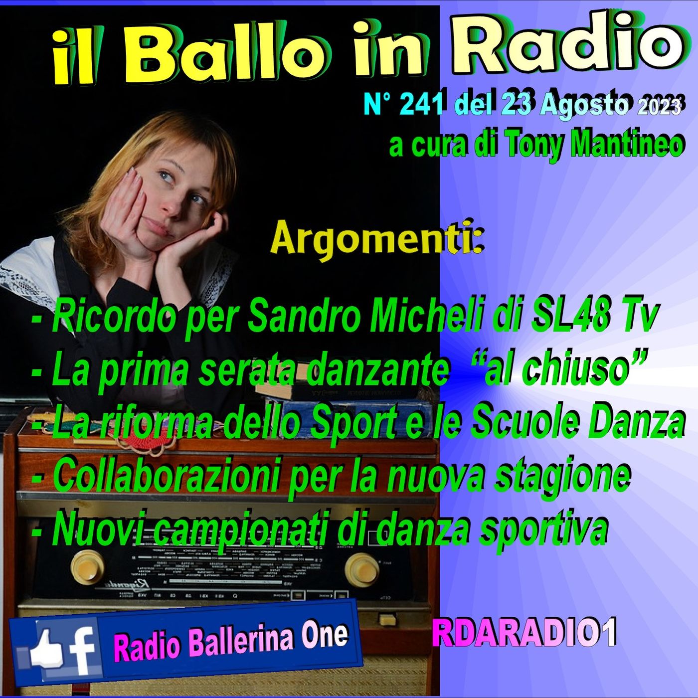 ⁣il ballo in radio 23 Agosto versione radiofonica