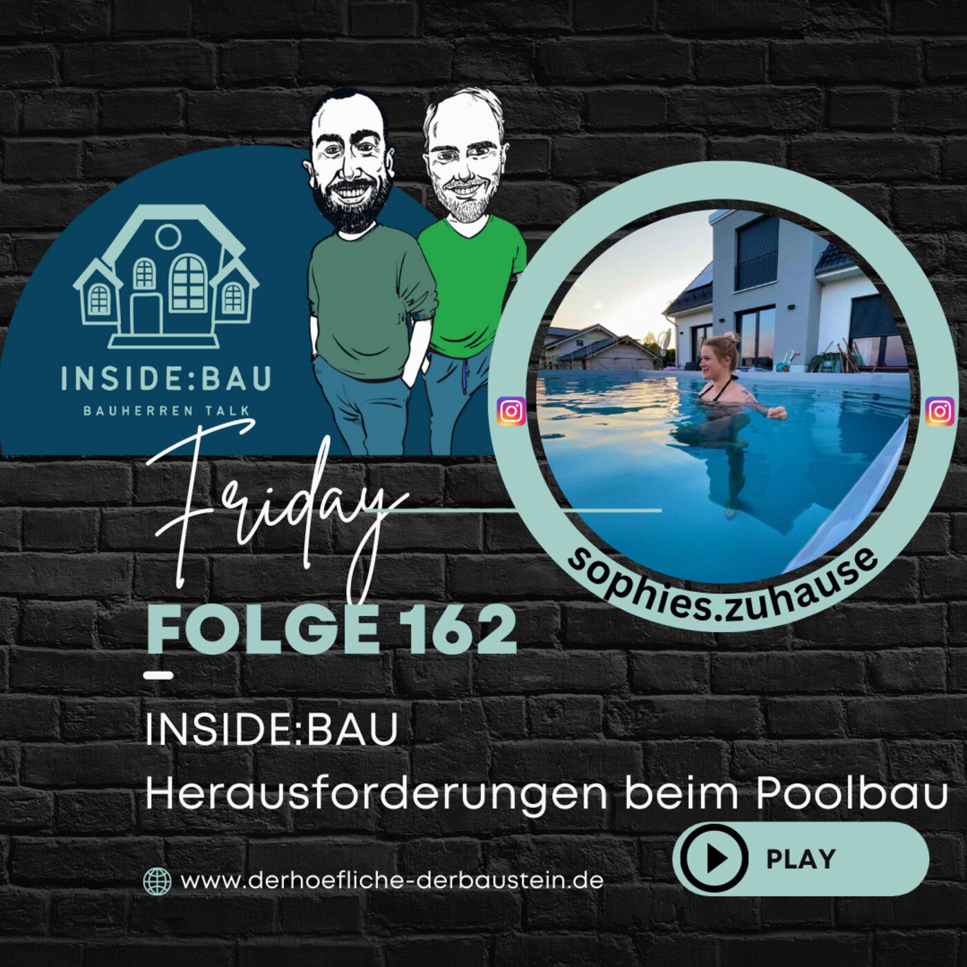 162 - INSIDE:BAU - Herausforderungen und learnings bei einem Poolbau - sophies.zuhause