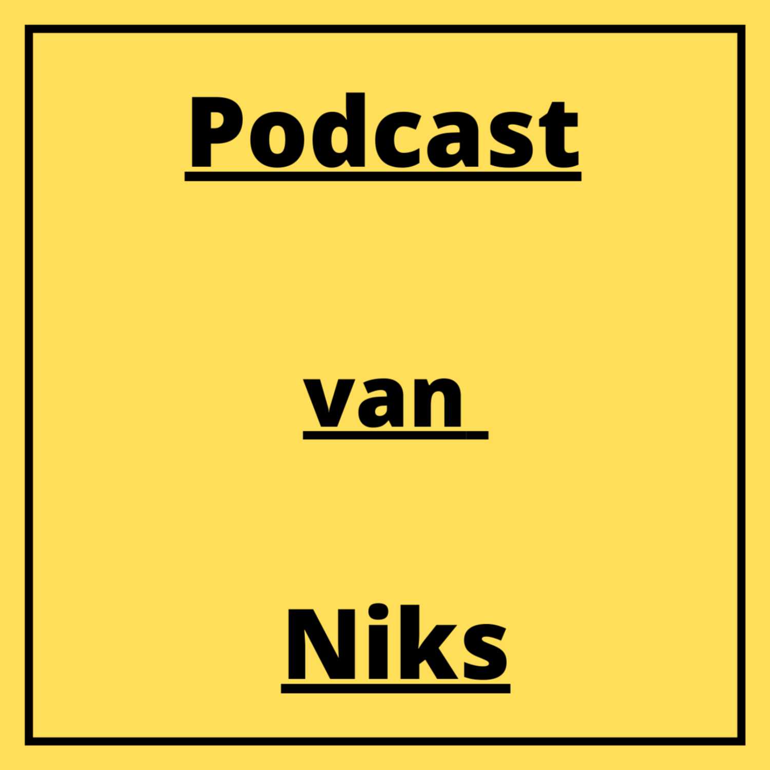 Podcast van Niks 