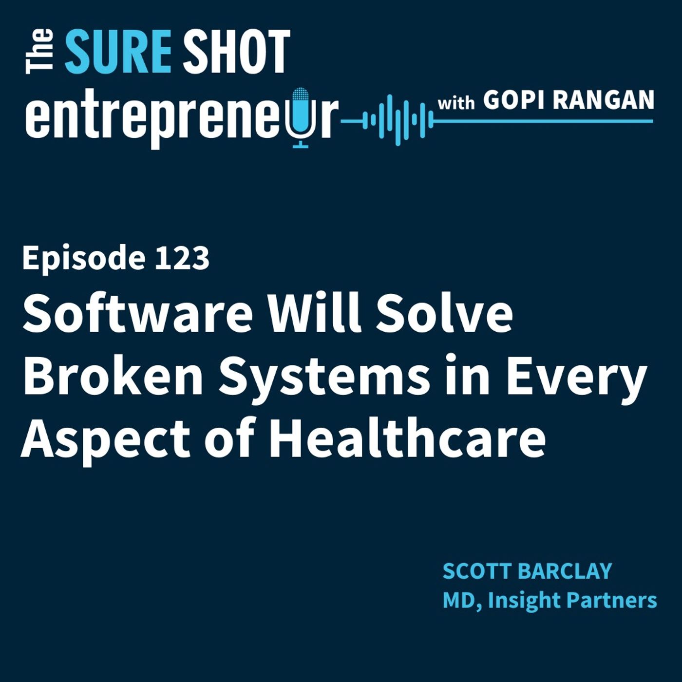 Software Will Solve Broken Systems in Every Aspect of Healthcare