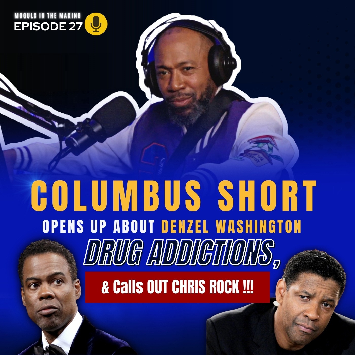 ⁣Columbus Short Opens Up About Denzel Washington, Drug Addictions, & Calls OUT CHRIS ROCK !!!