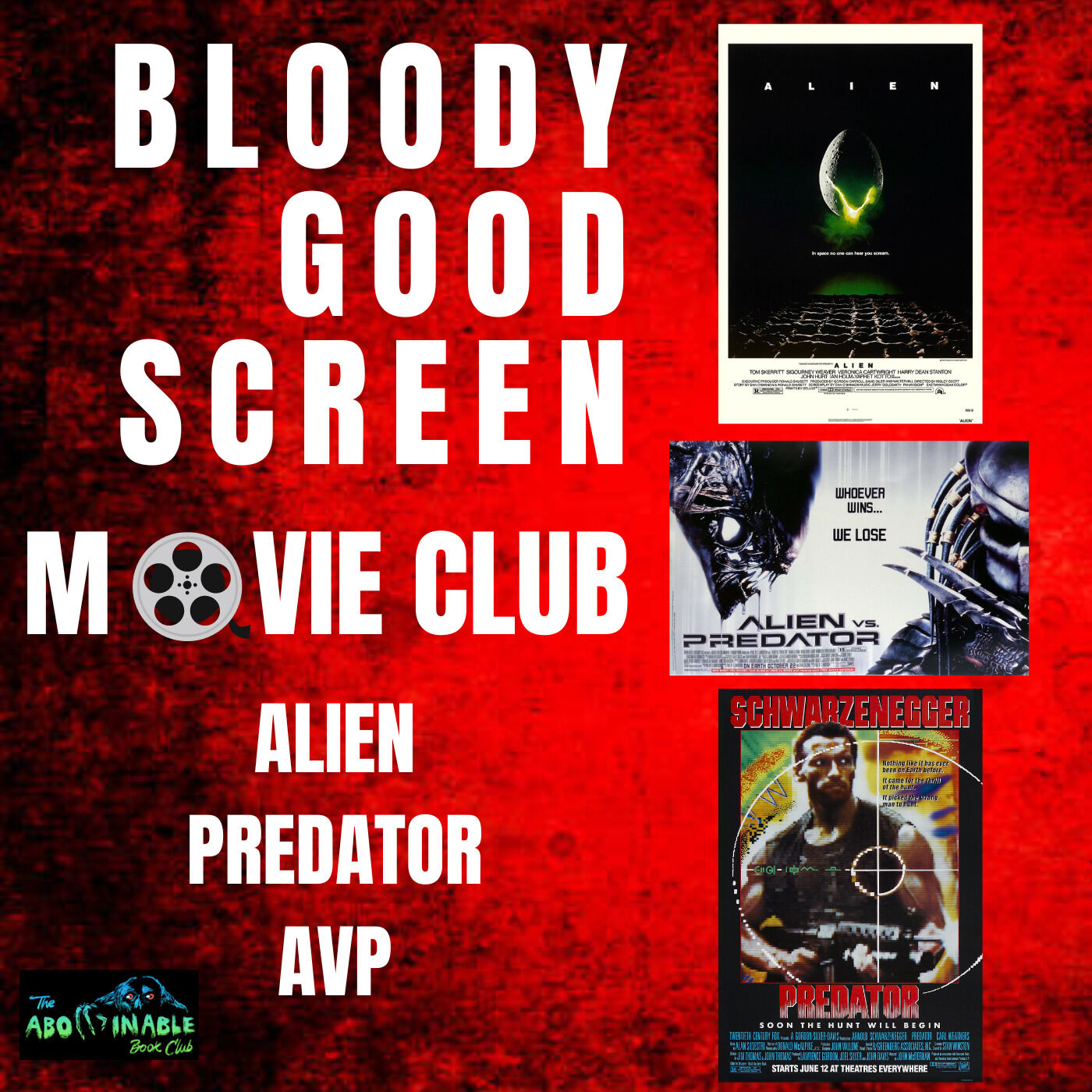 ⁣Bloody Good Screen: Movie Club - Alien, Predator, AVP