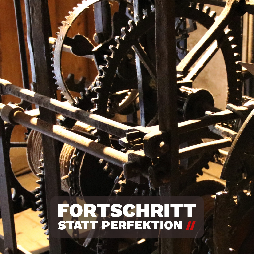 #100 27.08.2023 Fortschritt statt Perfektion