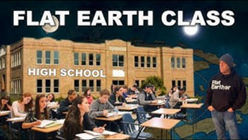 3 HIGH SCHOOL CLASSES  -  FLAT EARTH DAVE