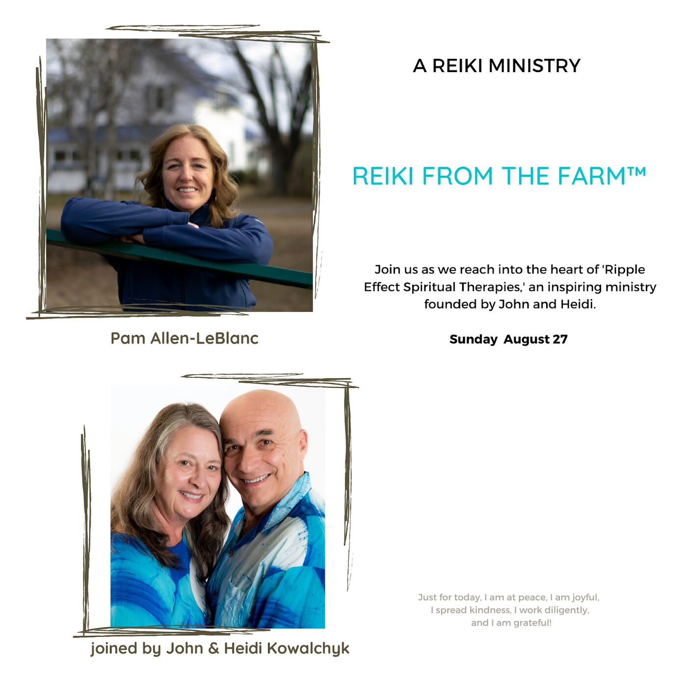 A Reiki Ministry - with John & Heidi Kowalchyk