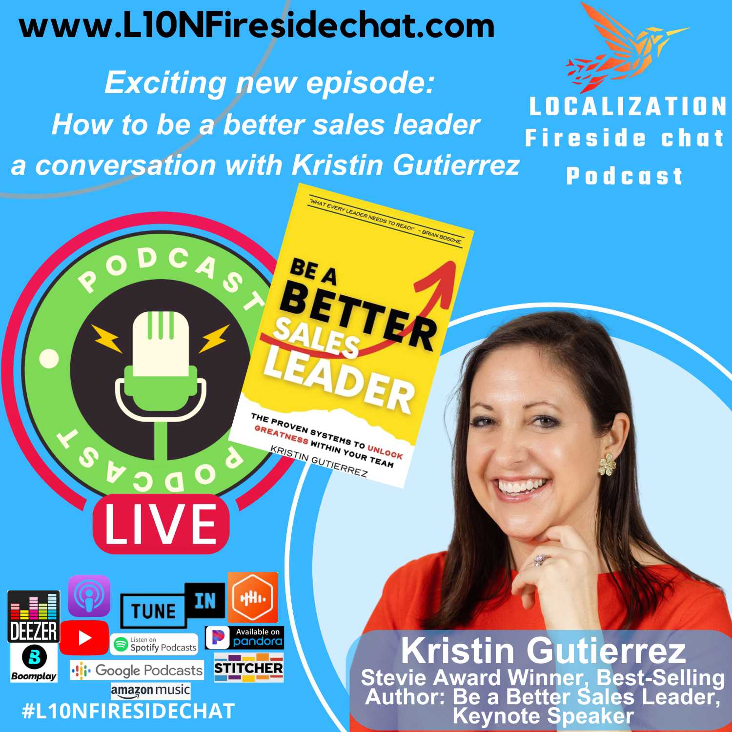 Inspiring Episode on Sales and Sales Leadership in Localization! Meet Kristin Gutierrez