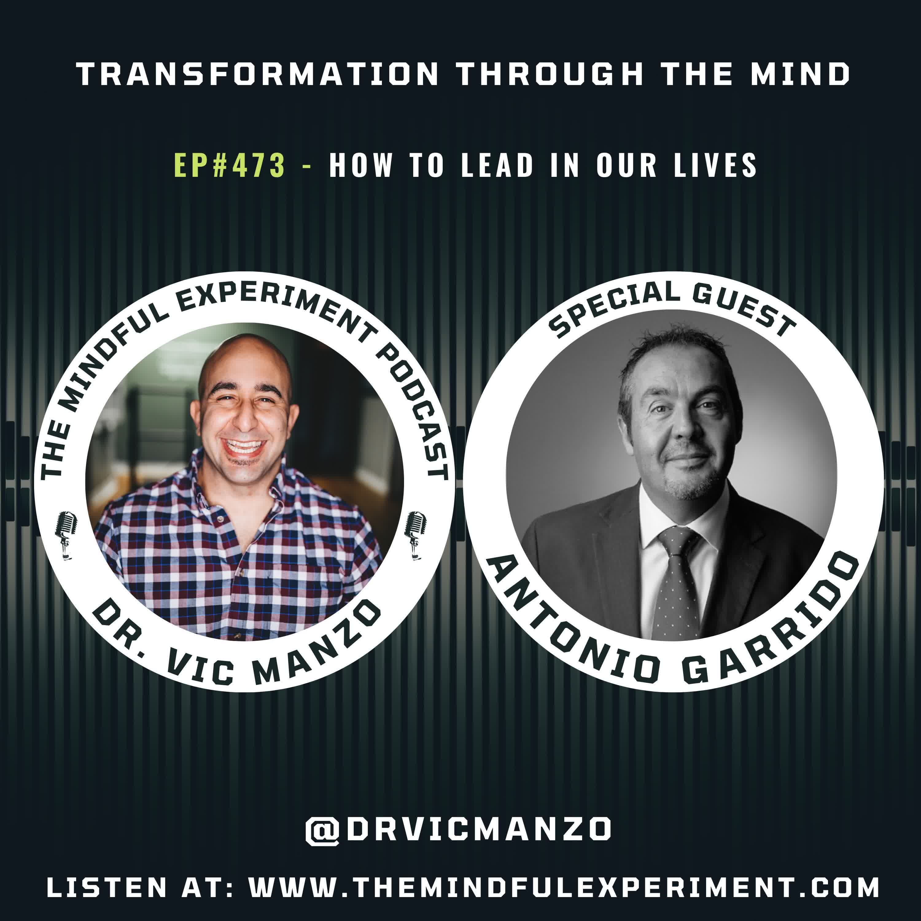 EP#473 - How to Lead in Our Lives with Guest: Antonio Garrido