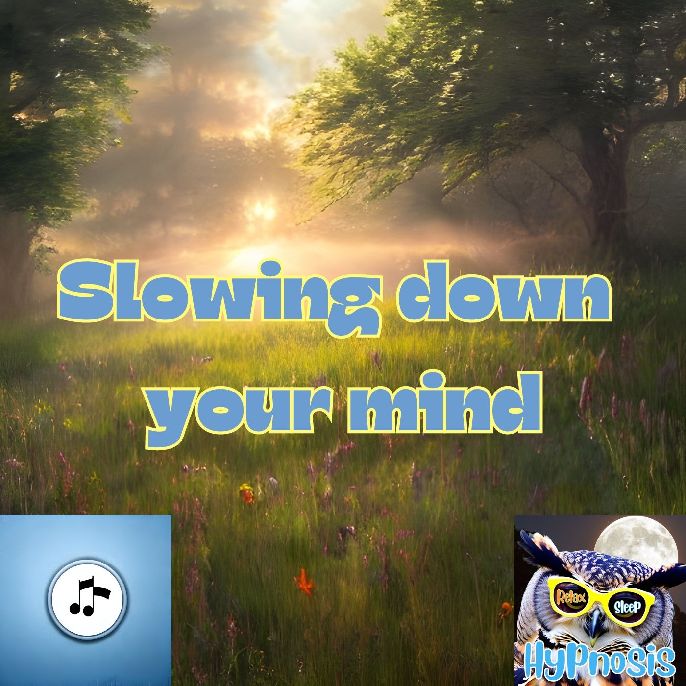 (music) #204 “Slowing down your mind” Relax & Sleep Hypnosis Daily