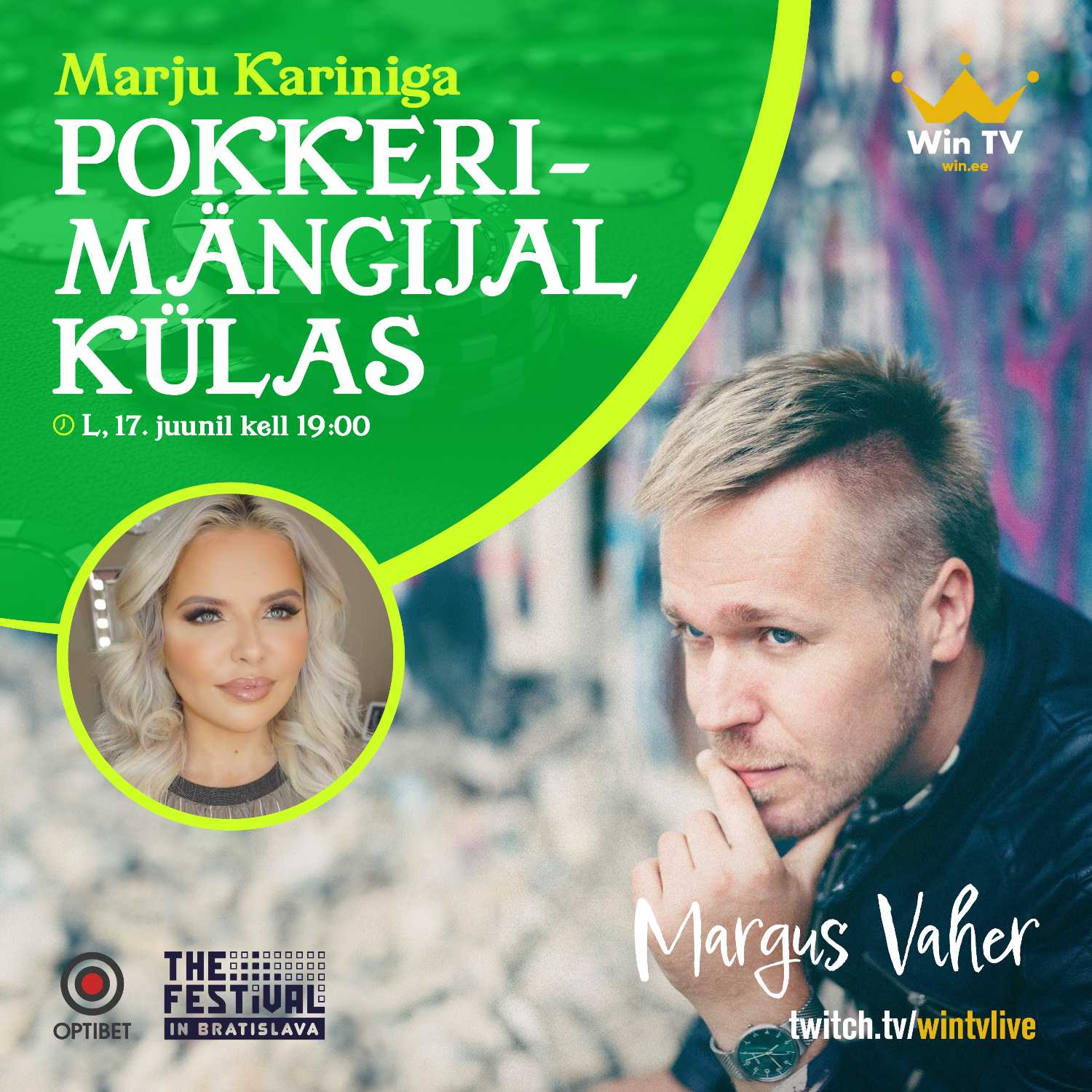 Pokkerimängijal külas #1 - Margus Vaher ja Marju Karin