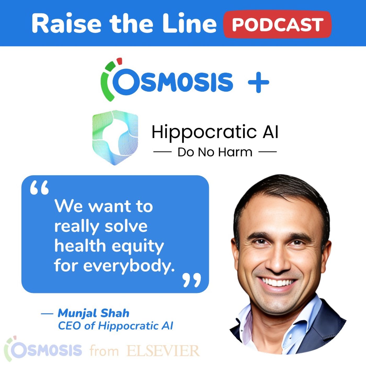 Is Artificial Intelligence the Answer to Health Equity? - Munjal Shah, CEO of Hippocratic AI