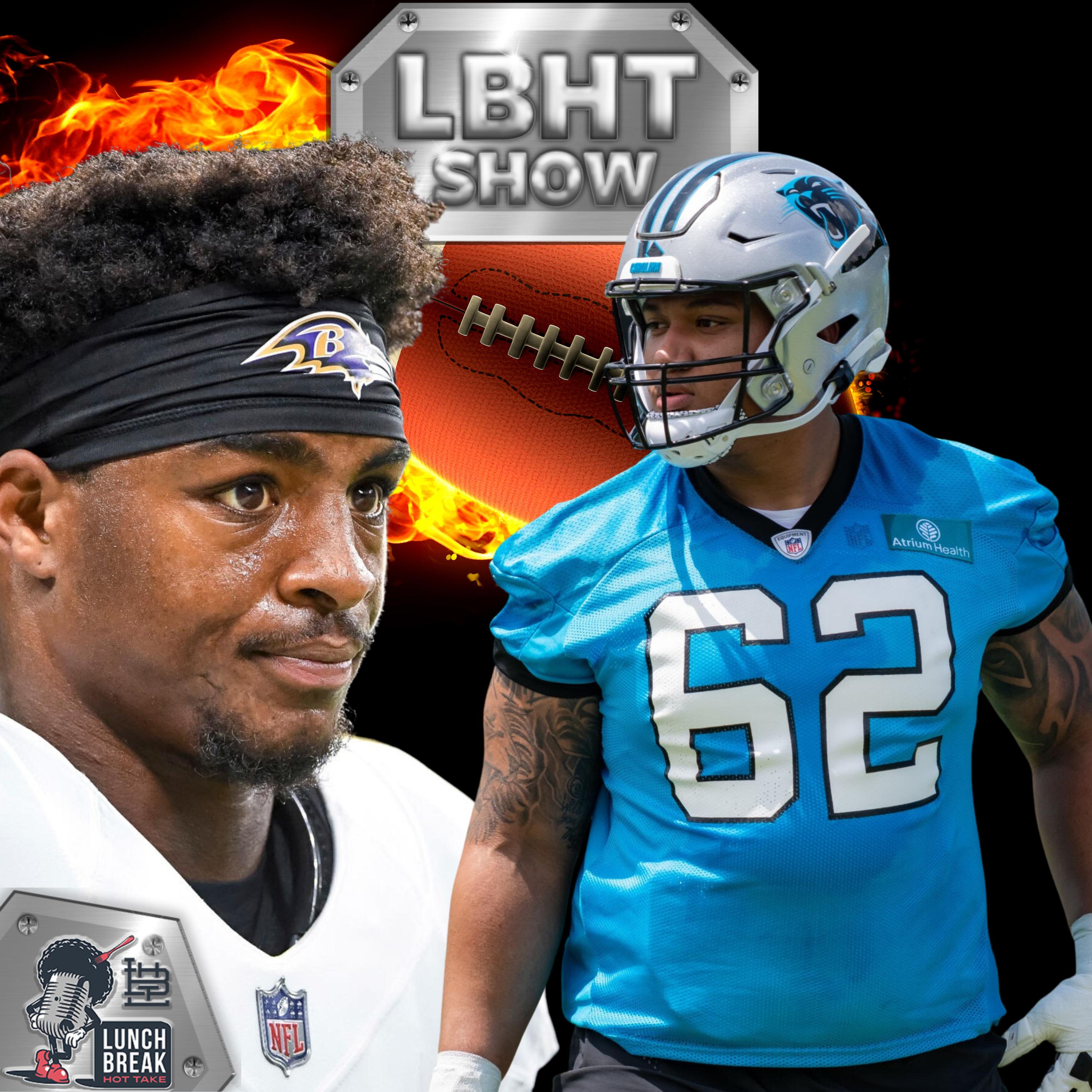 Ravens & Panthers 53 Man Roster | LBHT Show