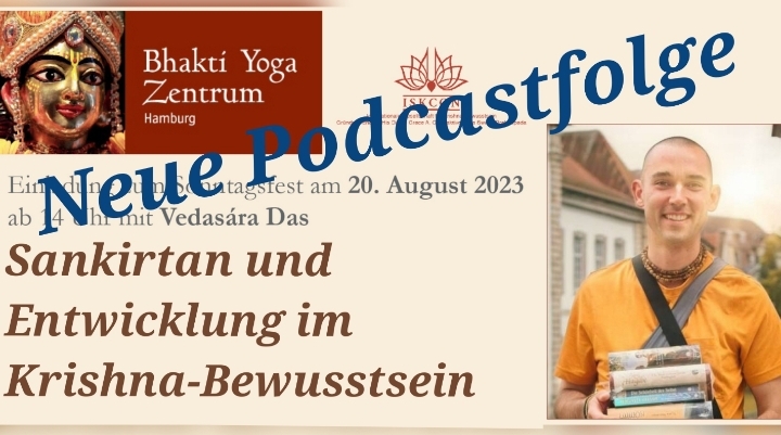 ⁣Sankirtan und Entwicklung im Krishna-Bewusstsein - Vortrag von Vedasara Das