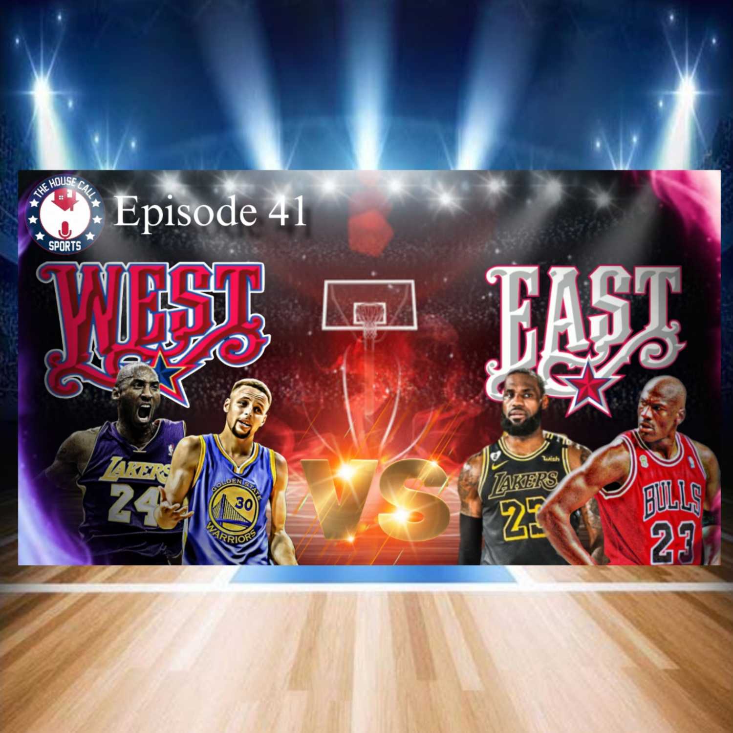 NBA All-Time Eastern Conference vs All-Time Western Conference Draft