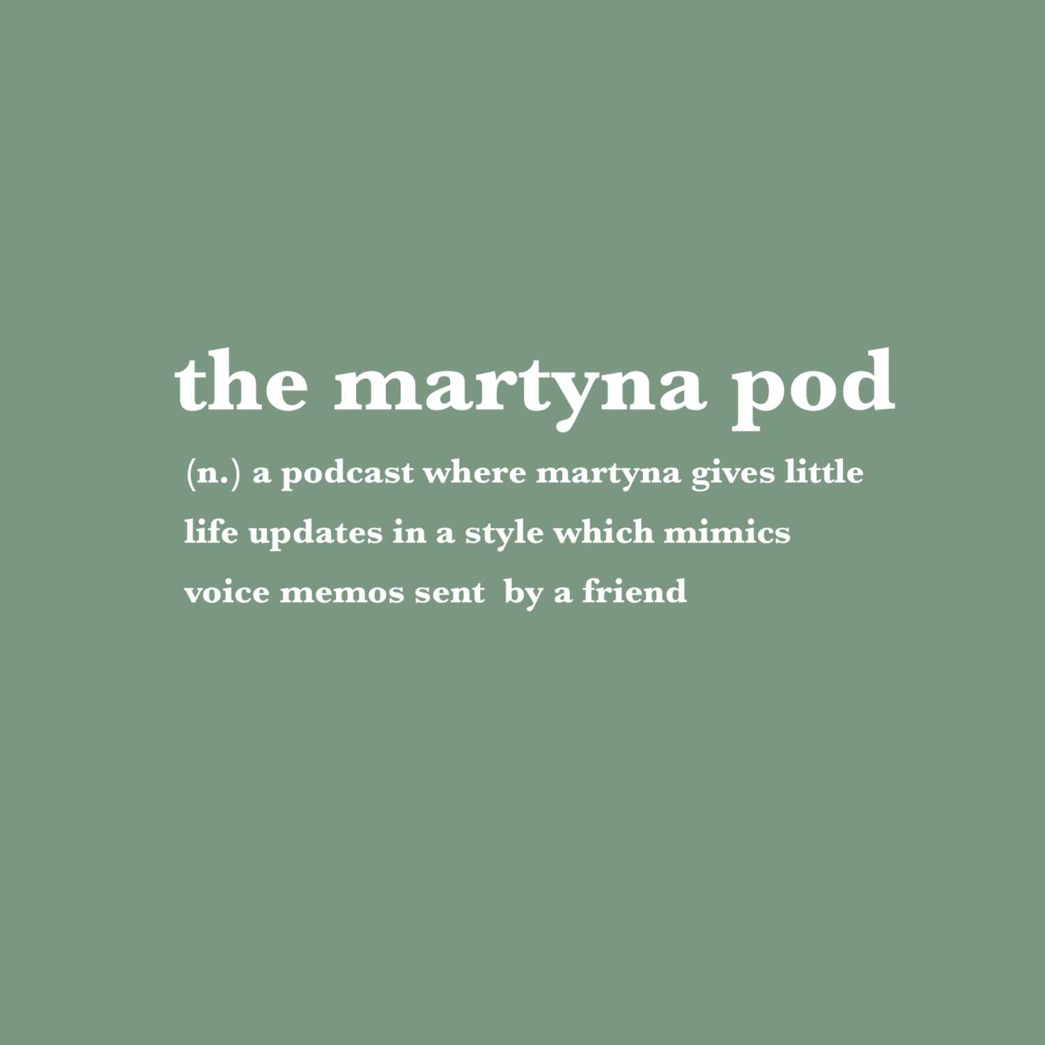 the martyna pod 