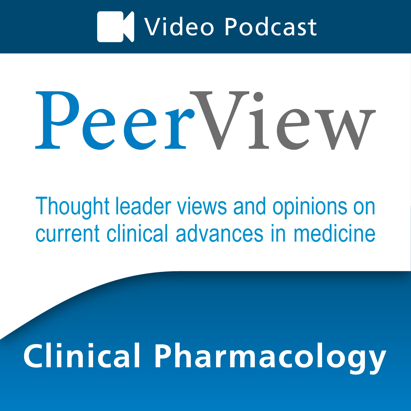 PeerView Clinical Pharmacology CME/CNE/CPE Video 