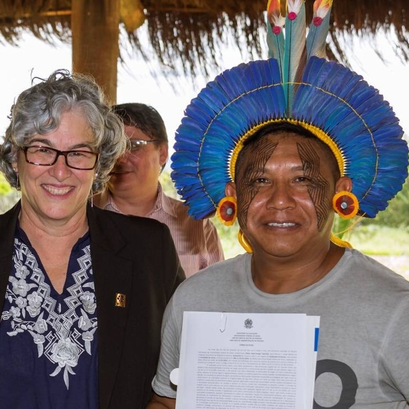 ⁣Gilson Ipaxi’awyga Tapirapé é o primeiro professor indígena a tomar posse na UFG