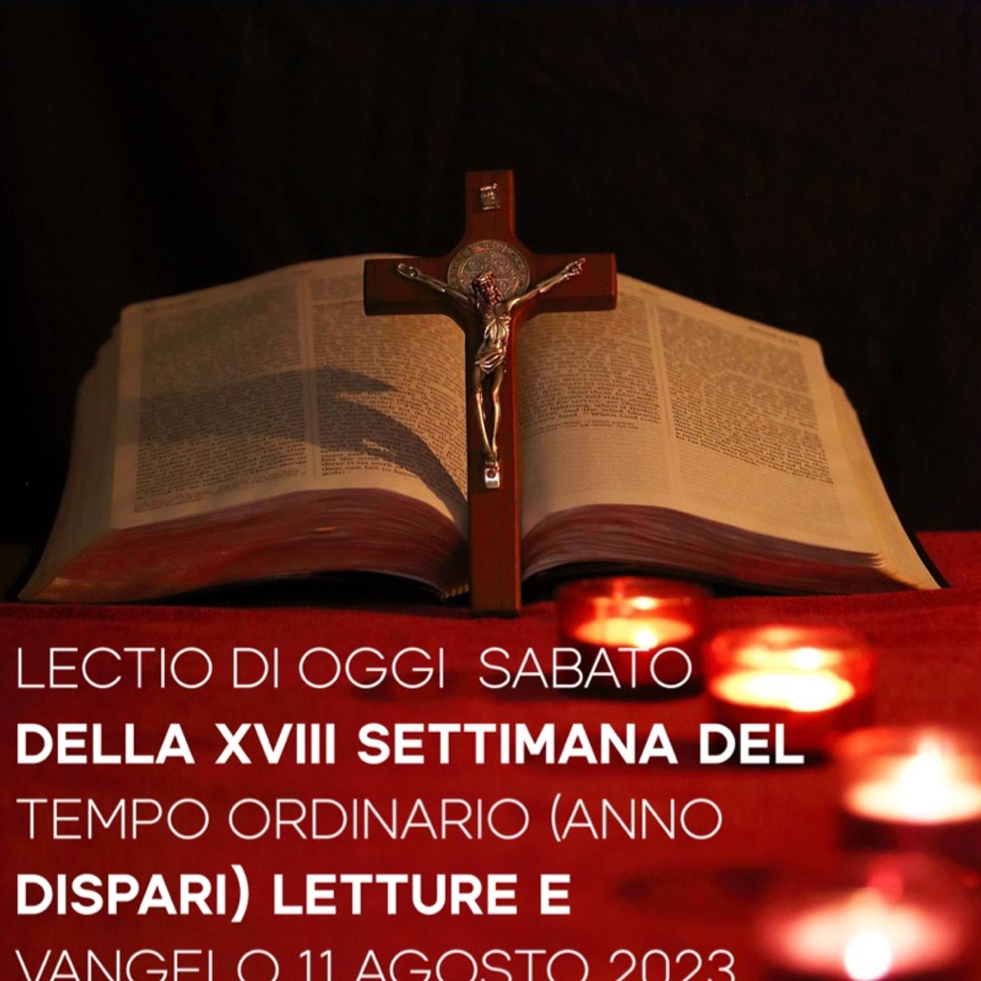 LECTIO DI OGGI  SABATO DELLA XVIII SETTIMANA DEL T