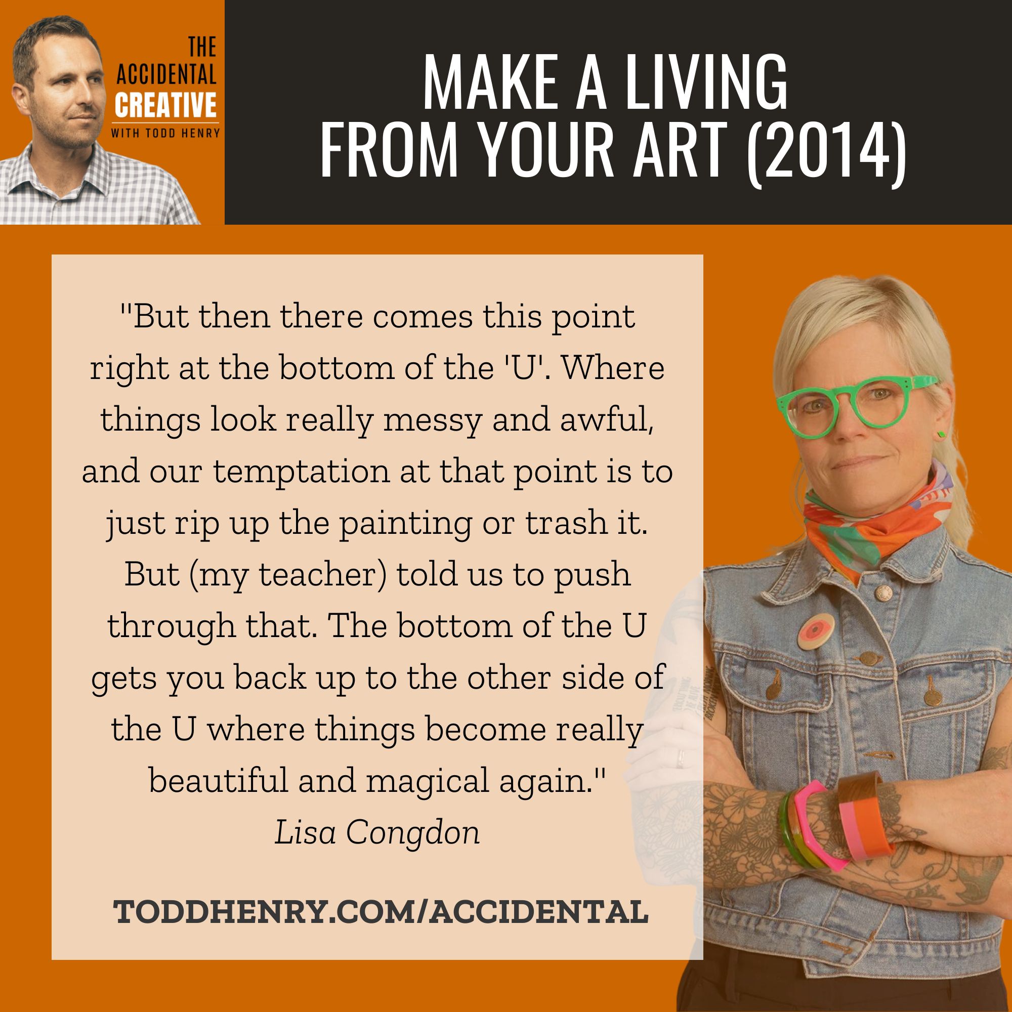 Make A Living With Your Art (with Lisa Congdon) - From 2014