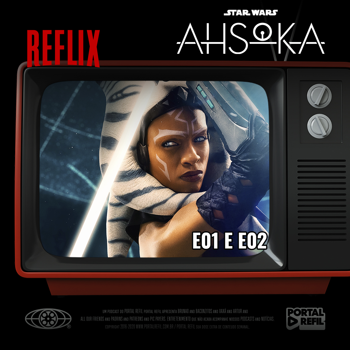 ⁣Reflix 103 – Ahsoka S01E01 e E02