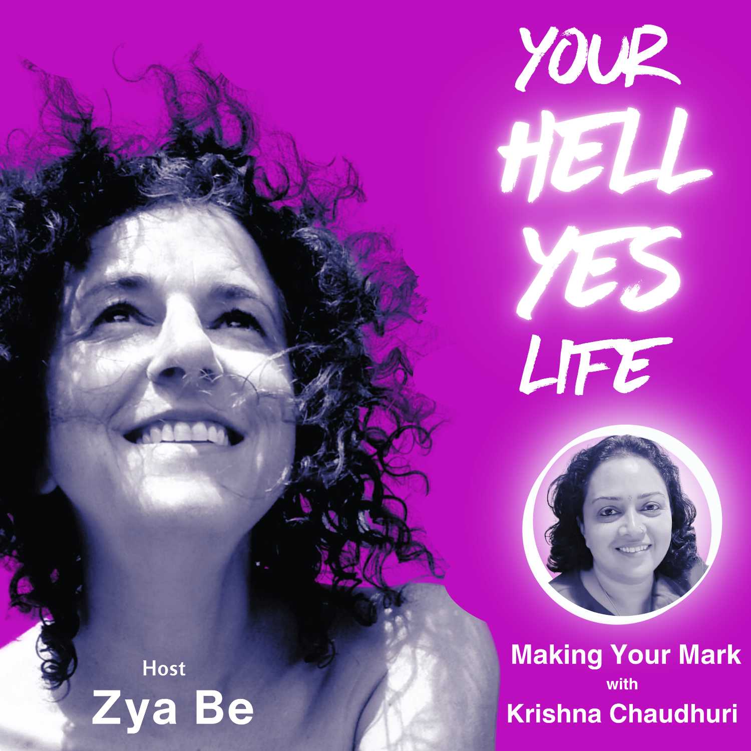 ⁣Hell Yes to Making Your Mark with Krishna Chaudhuri