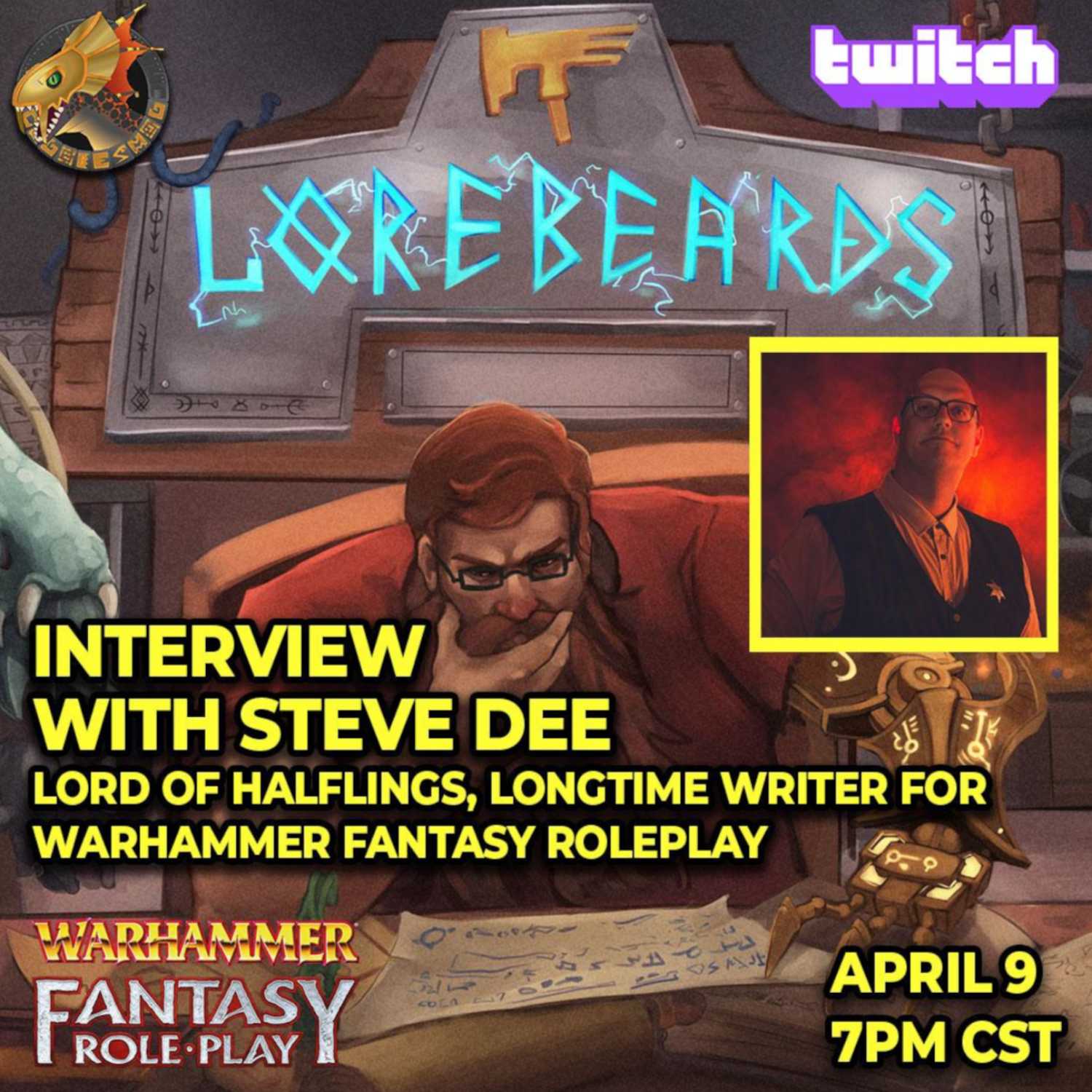 Lorebeards Reforged Season 1 Episode 3 -Steve Dee, Lord of Halflings!