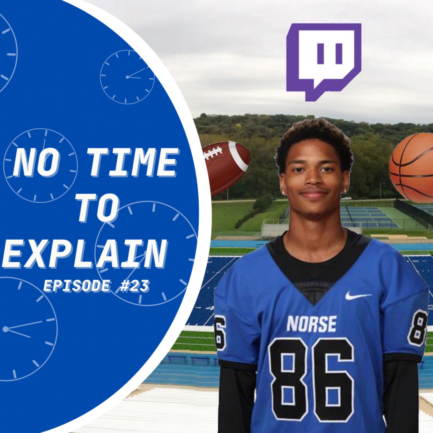 ⁣D3 FOOTBALL PLAYER TO TWITCH STREAMER (ft. Adrian) - No Time To Explain Podcast EP.23