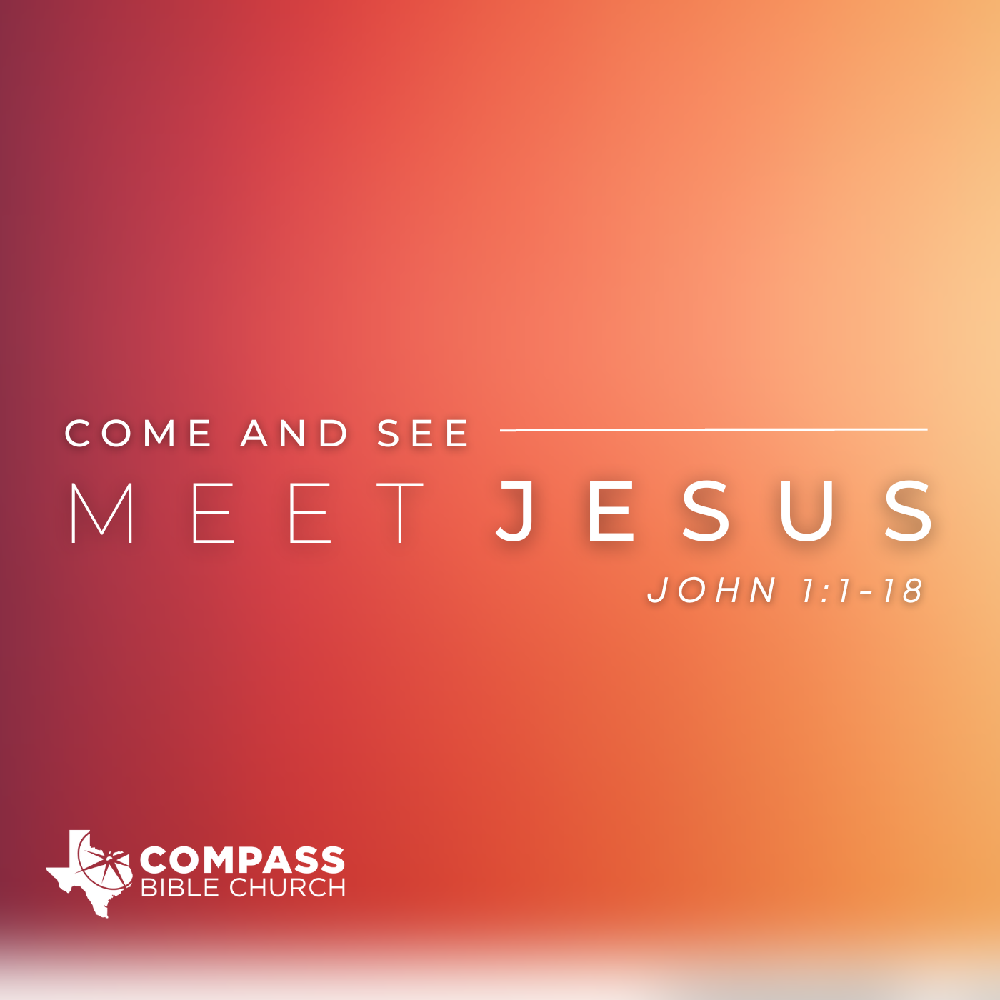 Don't Miss Jesus (John 1:6-13)