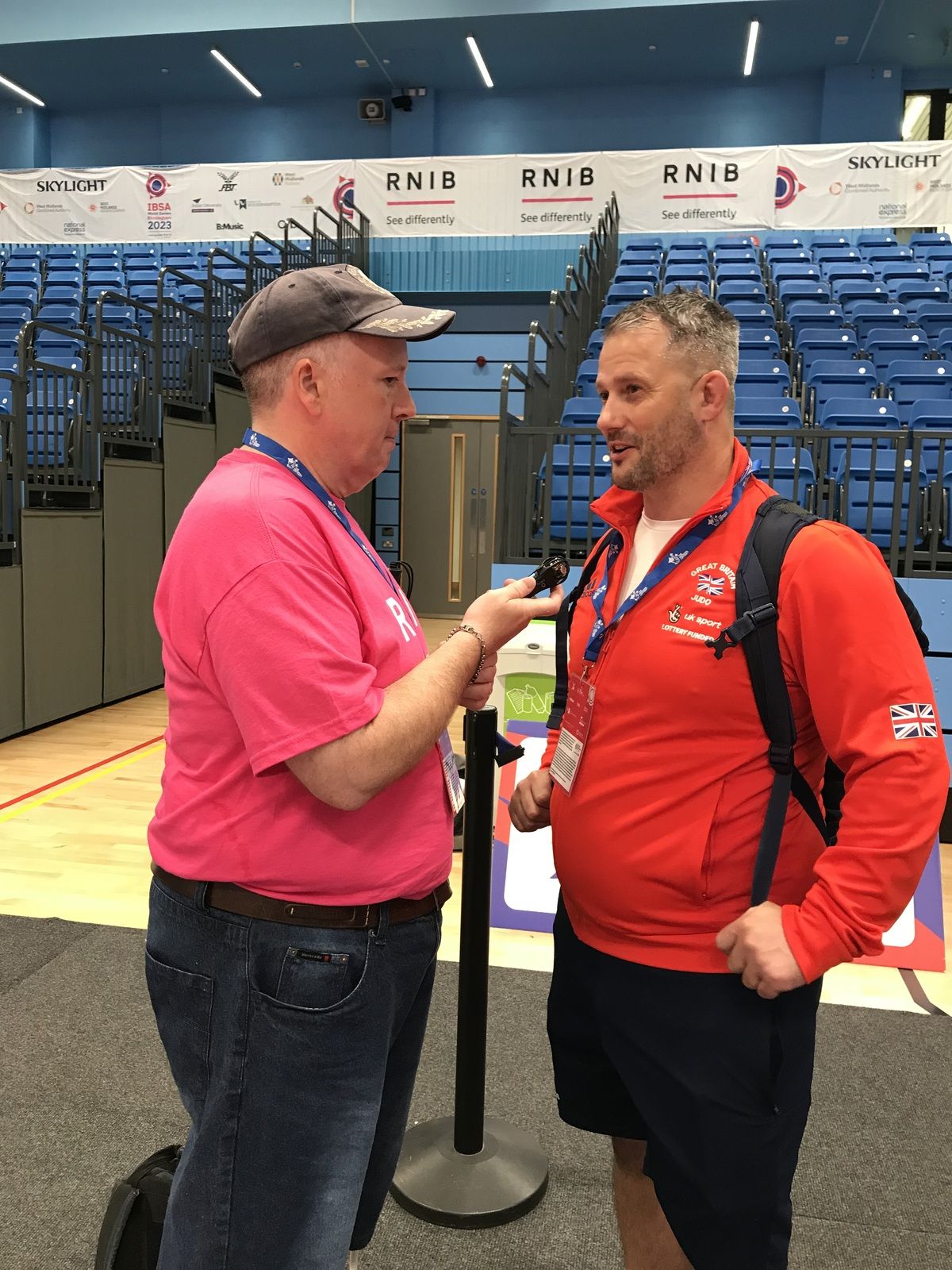 Judo Coach Puts Blind Judoka Through Their Paces