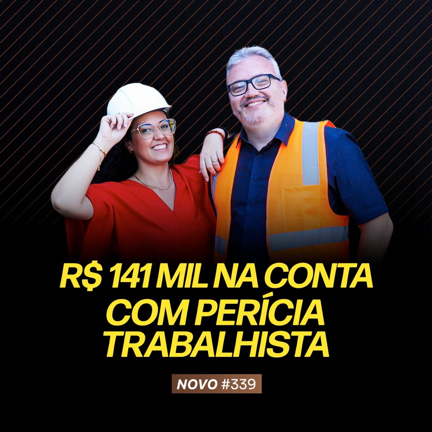 R$ 141 MIL NA CONTA COM PERÍCIA TRABALHISTA | PODCAST FAIXA-MARROM C/ THAIS E WAGNER #339