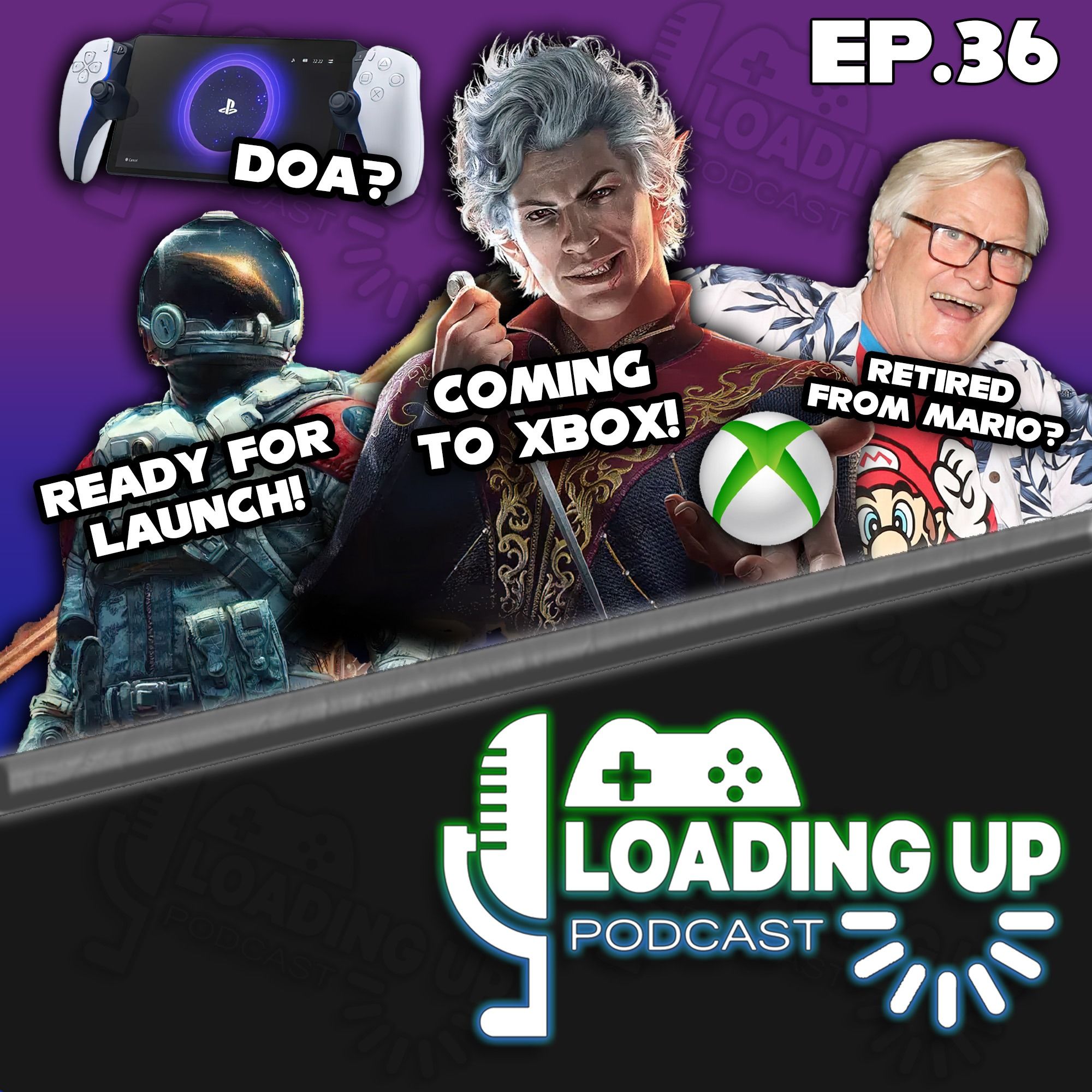 ⁣Ep. 36: Mario Retiring!? Baldur's Gate 3 on Xbox! PlayStation Portal is DOA?