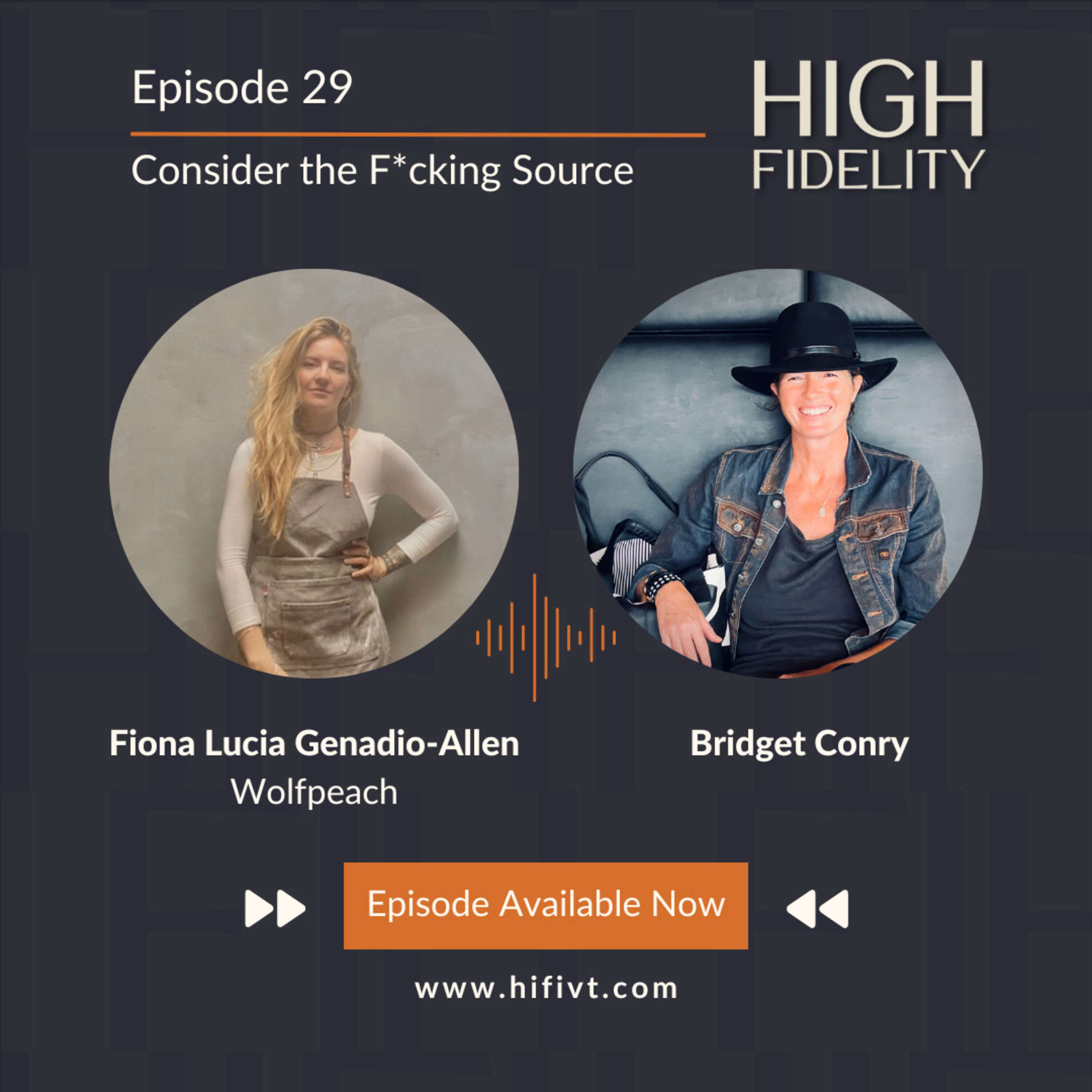 ⁣Episode 29 | Consider the F*cking Source with Fiona Lucia Genadio-Allen of Wolfpeach