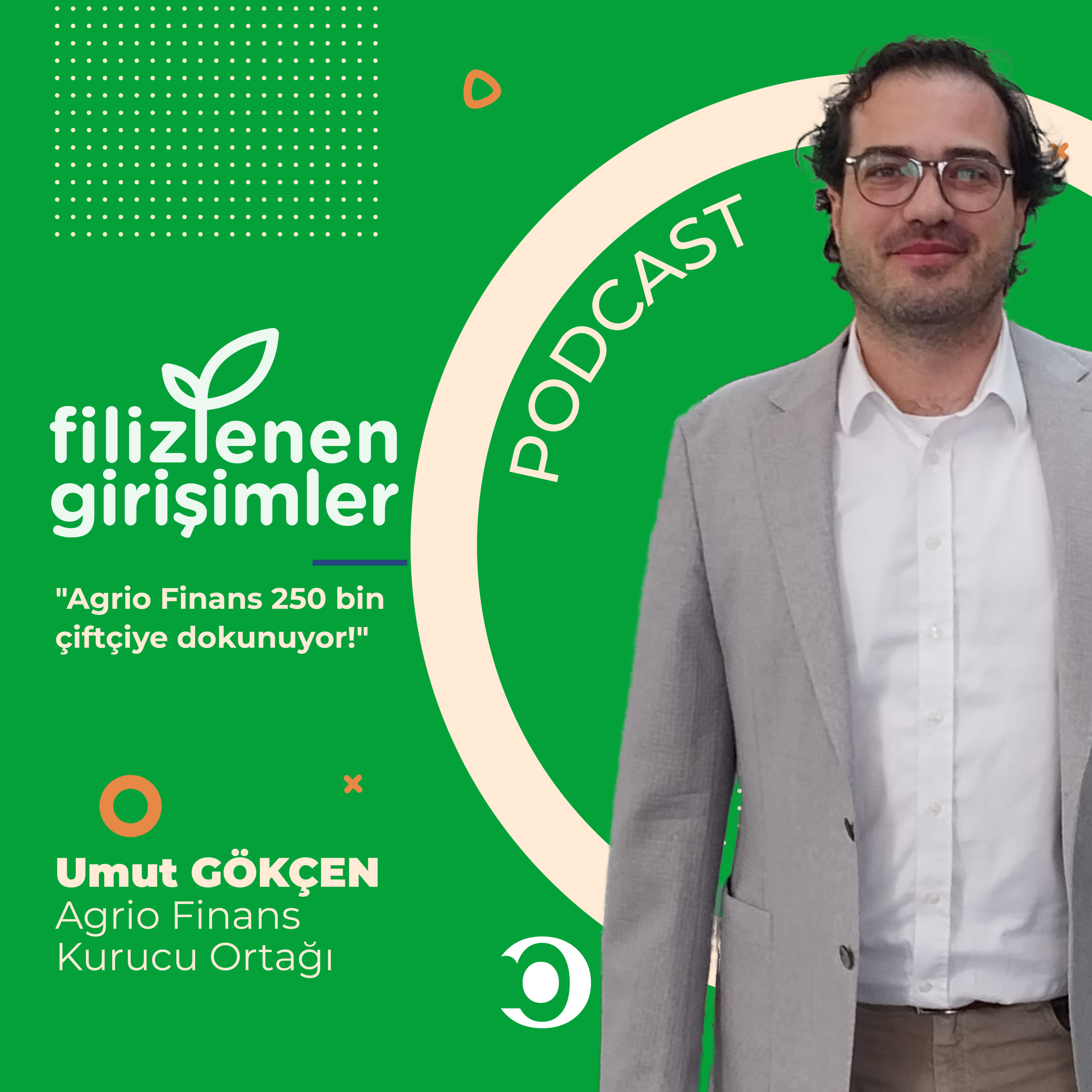 ⁣Filizlenen Girişimler - Agrio Finans Kurucu Ortağı Umut Gökçen | Agrio Finans 250 Bin Çiftçiye Dokunuyor!