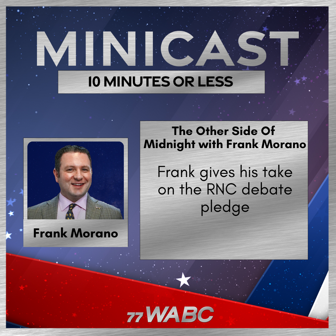 ⁣Frank gives his take on the RNC debate pledge