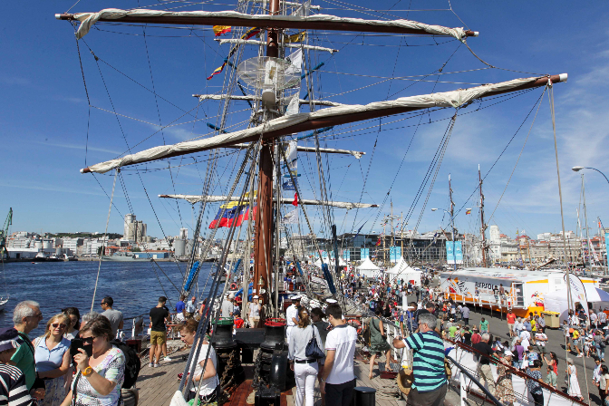 The Tall Ships Races en A Coruña