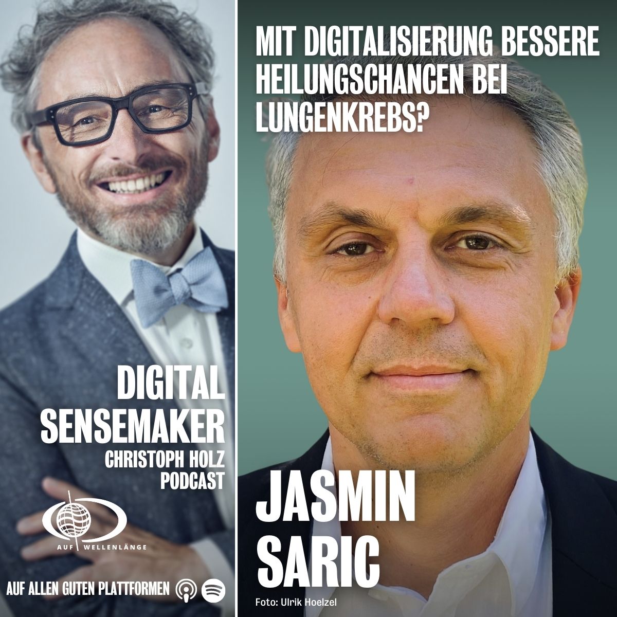 #97 “Mit Digitalisierung bessere Heilungschancen bei Lungenkrebs?” mit Jasmin Saric, CEO Onqo-Health GmbH