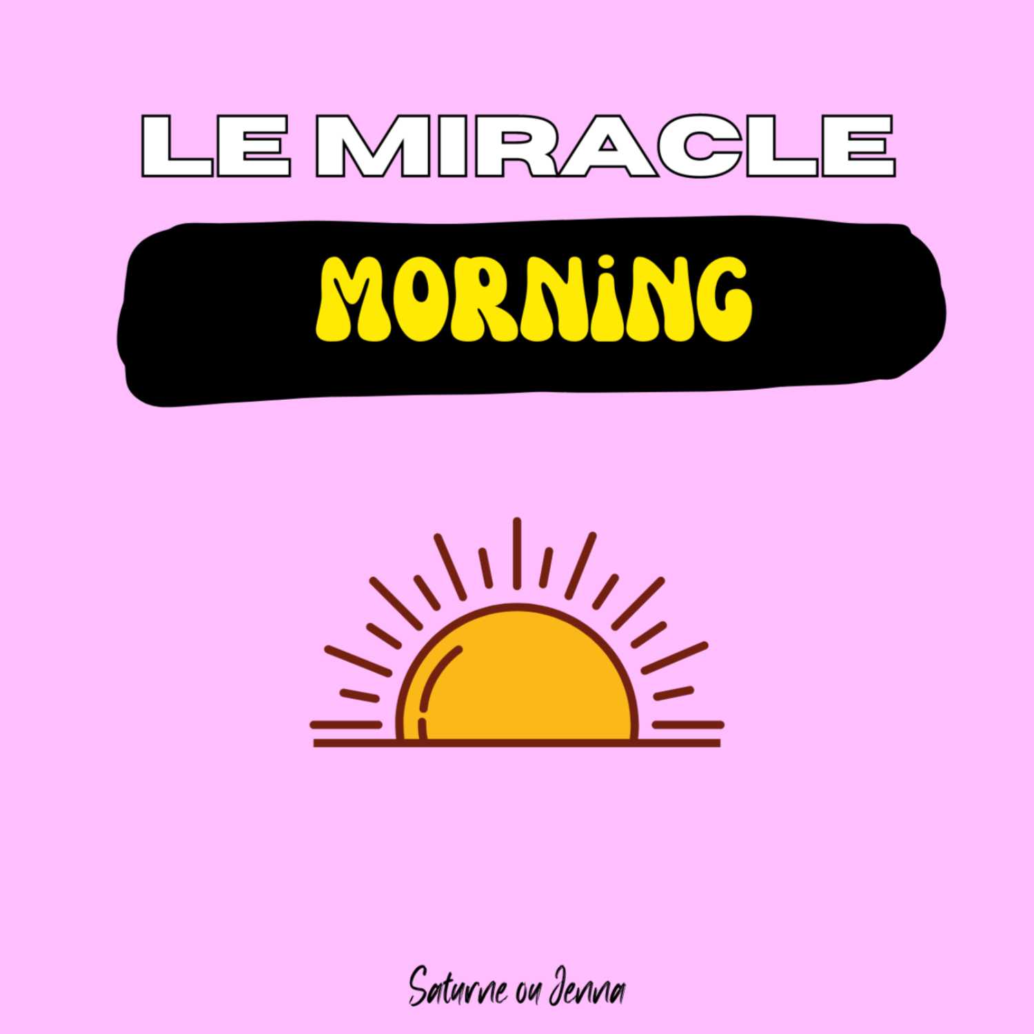 Le miracle morning est-il utile ?